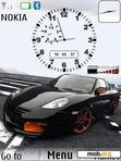 Download mobile theme Porsche Clock With Signal