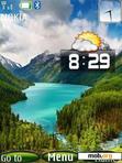 Download mobile theme Nature Clock