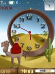 Download mobile theme Desert Clock