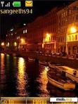 Download mobile theme Night venice