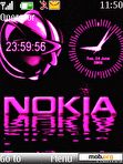 Download mobile theme purpleclock