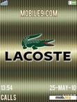 Download mobile theme Lacoste theme