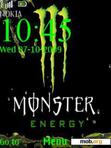 Download mobile theme Monster energy