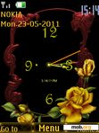 Download mobile theme yellow roses