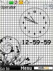 Скачать тему abstract analog clock