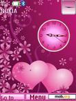 Download mobile theme Love Clock