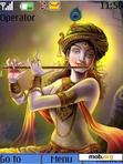 Download mobile theme lord krishna