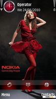 Download mobile theme Nokia Girl