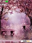 Download mobile theme Fantastic pink nature_anim