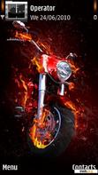 Download mobile theme Fire Bike By ACAPELLA