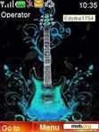 Download mobile theme Guitar color