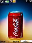 Download mobile theme Coca Cola tone