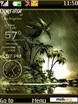 Download mobile theme STORM CLOCK