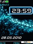 Download mobile theme Clock $ date anim