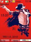 Download mobile theme Micheal Jackson Clock