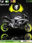 Download mobile theme Green Moto By ACAPELLA