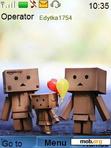 Download mobile theme Danbo family