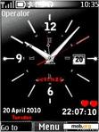 Скачать тему clock swf