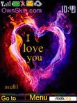 Download mobile theme l love you