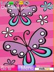 Download mobile theme cartoon butterflie