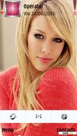 Download mobile theme Hillary Duff2