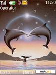 Download mobile theme Dolphin Love