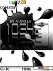 Download mobile theme Splash Digital Clock By ACAPELLA