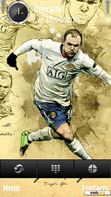 Download mobile theme wayne rooney abstract