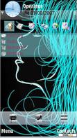 Download mobile theme Neon Girl