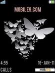 Download mobile theme light butterfly