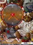 Download mobile theme Teddy Bears Clock