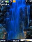 Download mobile theme Blue Waterfall By ACAPELLA