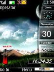 Download mobile theme Sidebar Clock