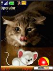 Download mobile theme Cat and mouse