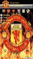 Download mobile theme MANCHESTER UNITED