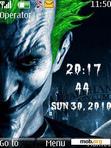 Скачать тему Joker Clock