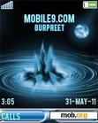 Download mobile theme Blue4
