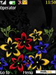 Download mobile theme Color Changing Flowers