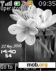 Download mobile theme Flower Clock