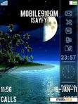 Download mobile theme Animated_Moon_Night