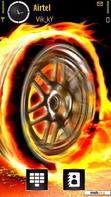 Download mobile theme Fire Wheel