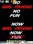 Download mobile theme Girl Friend