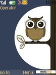 Download mobile theme kute owl