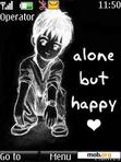 Скачать тему Alone And Happy