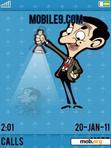 Download mobile theme Mr Bean animated