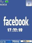 Download mobile theme Facebook Clock