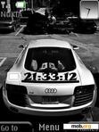 Download mobile theme Audi Clock