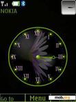 Download mobile theme Flower Clock