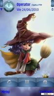 Download mobile theme little witch