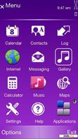 Download mobile theme Purple Cutter